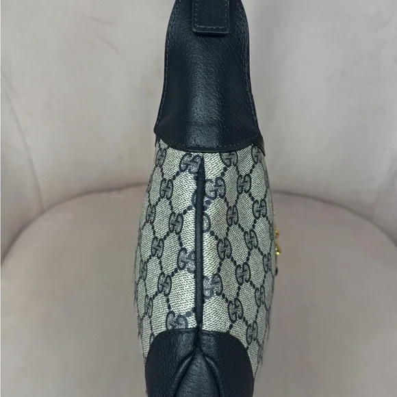 Gucci Jackie Vintage Black and Red Shoulder Bag - Picture 5 of 16